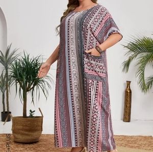 Multiprint SHEIN 4X Dress